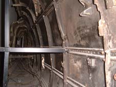 Restos del Messerschmidtt BF-110E pilotado por Hess